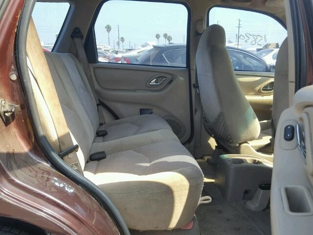 4F2UU07B21KM21480 - 2001 MAZDA TRIBUTE DX 勃艮第红 照片 6