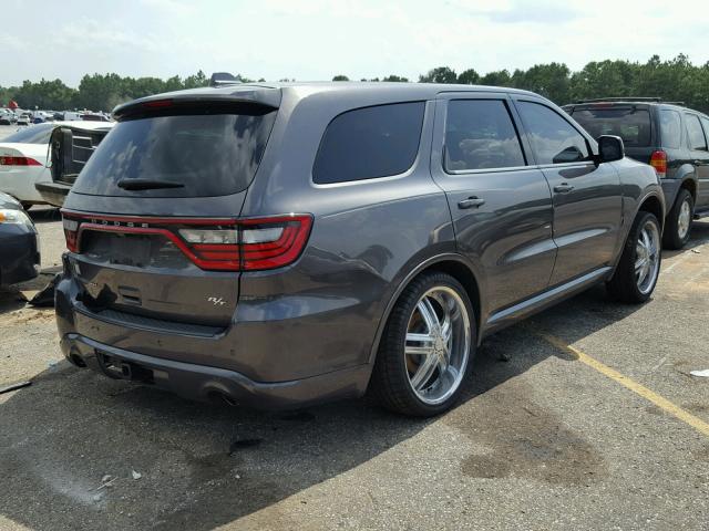 1C4SDHCT2EC348955 - 2014 DODGE DURANGO R/ GRAY photo 4