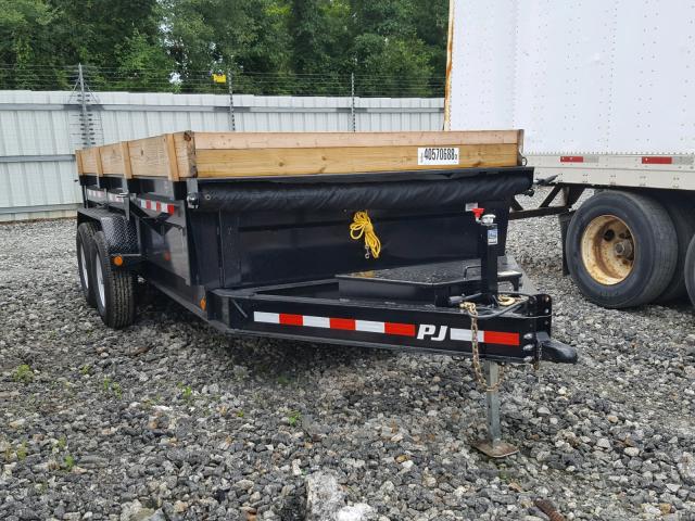 4P5DL1427K3033241 - 2019 UTILITY TRAILER BLACK photo 1