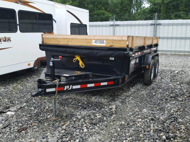 4P5DL1427K3033241 - 2019 UTILITY TRAILER BLACK photo 2