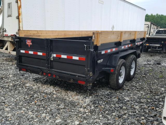 4P5DL1427K3033241 - 2019 UTILITY TRAILER BLACK photo 4