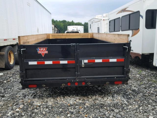 4P5DL1427K3033241 - 2019 UTILITY TRAILER BLACK photo 6