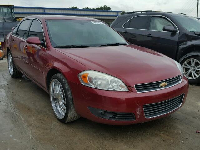 2G1WC581069357651 - 2006 CHEVROLET IMPALA LT MAROON photo 1