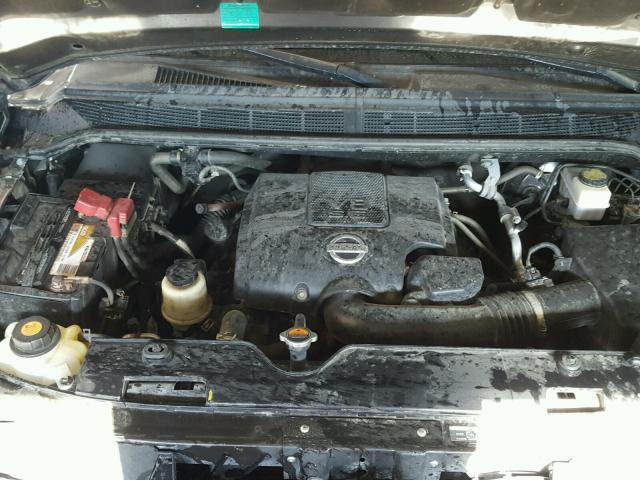 1N6AA0CC4AN305610 - 2010 NISSAN TITAN XE GRAY photo 7