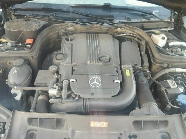 WDDGF4HB9ER309047 - 2014 MERCEDES-BENZ C BLACK photo 7