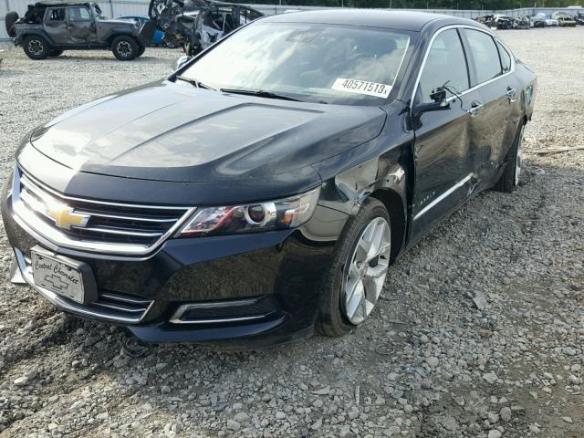 2G1145S33H9161854 - 2017 CHEVROLET IMPALA PRE BLACK photo 2