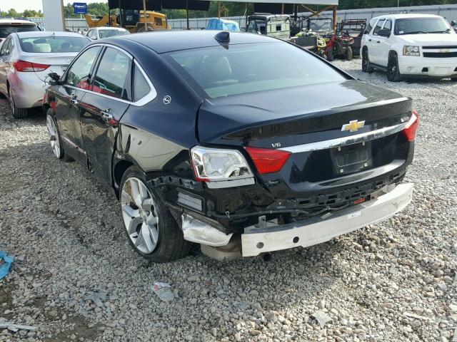 2G1145S33H9161854 - 2017 CHEVROLET IMPALA PRE BLACK photo 3