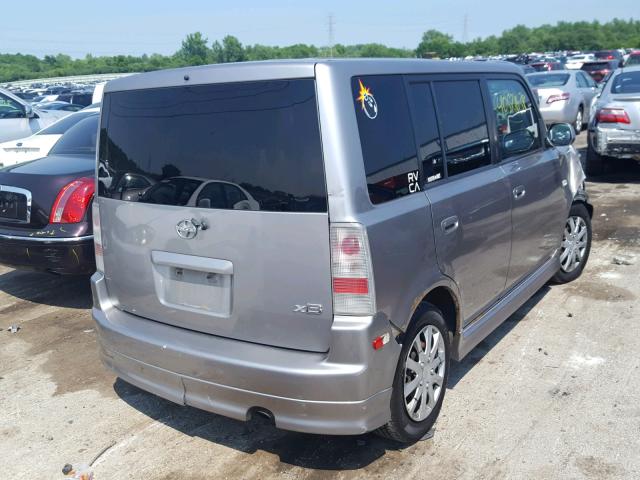 JTLKT324X54012968 - 2005 TOYOTA SCION XB Күміс фото 4