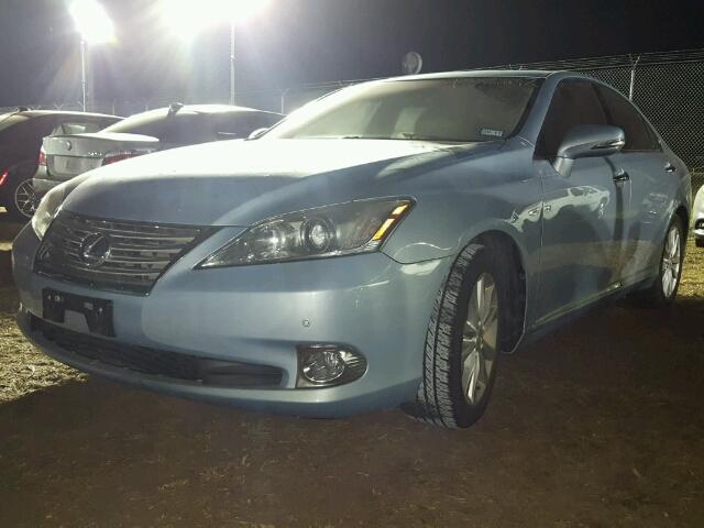 JTHBK1EG0B2444600 - 2011 LEXUS ES 350 BLUE photo 2