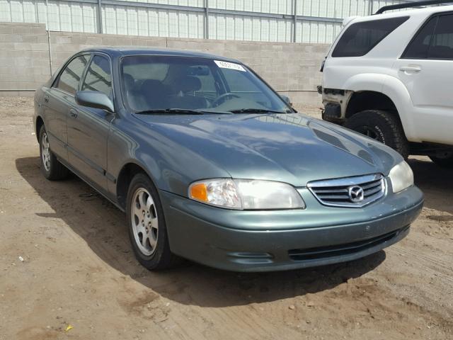 1YVGF22CXY5176319 - 2000 MAZDA 626 ES GREEN photo 1