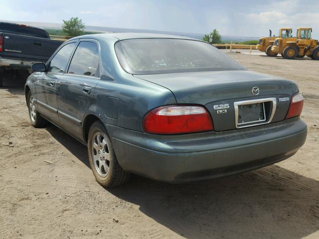 1YVGF22CXY5176319 - 2000 MAZDA 626 ES GREEN photo 3