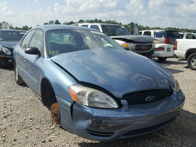 1FAFP53U15A192988 - 2005 FORD TAURUS SE BLUE photo 1