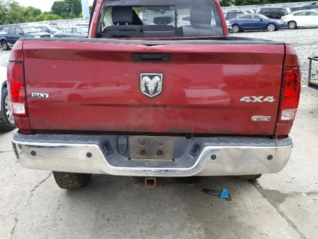 3C6UD5DL1CG158622 - 2012 DODGE RAM 2500 S MAROON photo 9