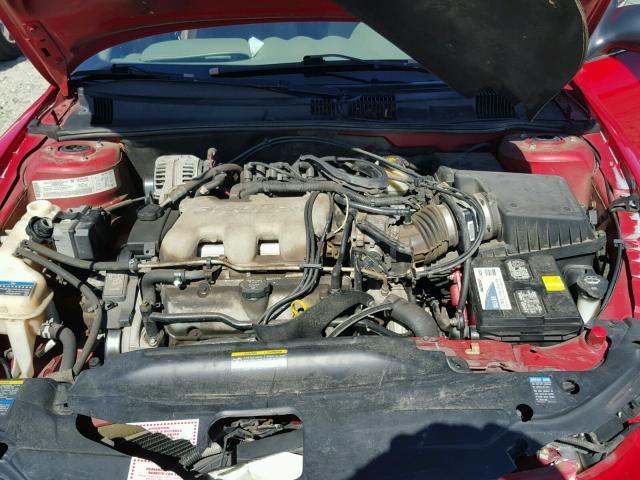 1G2NF52E24C252223 - 2004 PONTIAC GRAND AM S წითელი ფოტო 7