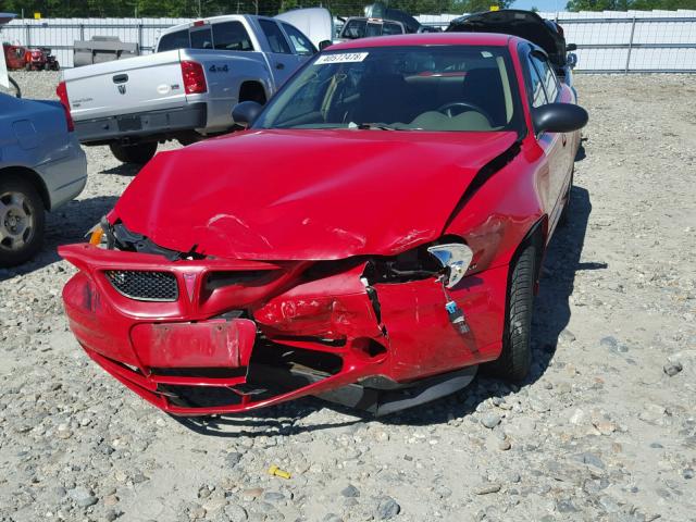 1G2NF52E24C252223 - 2004 PONTIAC GRAND AM S წითელი ფოტო 9