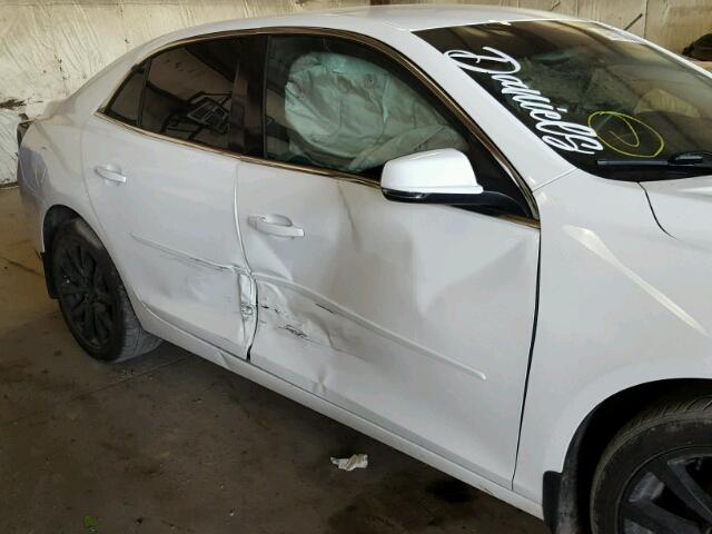 1G11C5SL7EF175634 - 2014 CHEVROLET MALIBU 1LT WHITE photo 9