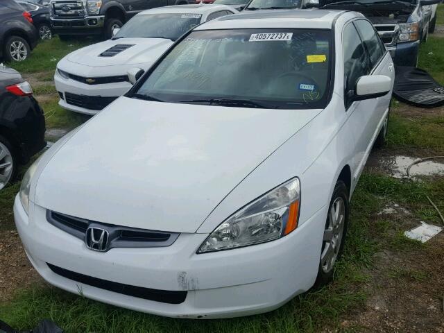 1HGCM66885A012112 - 2005 HONDA ACCORD EX WHITE photo 2