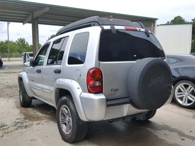 1J4GL38K53W704963 - 2003 JEEP LIBERTY RE SILVER photo 3