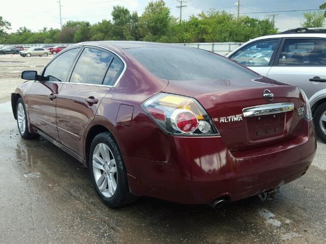 1N4BL2AP6BC164867 - 2011 NISSAN ALTIMA BURGUNDY photo 3