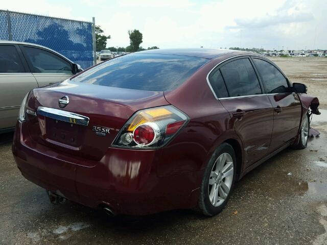 1N4BL2AP6BC164867 - 2011 NISSAN ALTIMA BURGUNDY photo 4