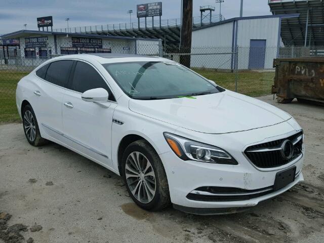1G4ZS5SS5HU161487 - 2017 BUICK LACROSSE P WHITE photo 1