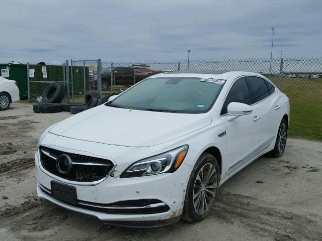 1G4ZS5SS5HU161487 - 2017 BUICK LACROSSE P WHITE photo 2