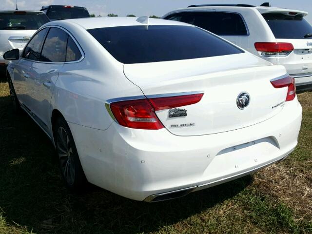 1G4ZS5SS5HU161487 - 2017 BUICK LACROSSE P WHITE photo 3