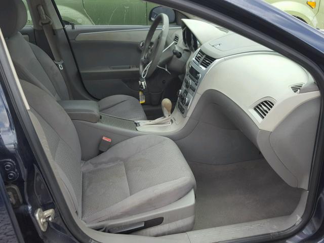 1G1ZB5EB7AF162854 - 2010 CHEVROLET MALIBU LS BLUE photo 5