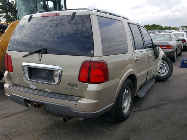 5LMFU28R64LJ07032 - 2004 LINCOLN NAVIGATOR TAN photo 4