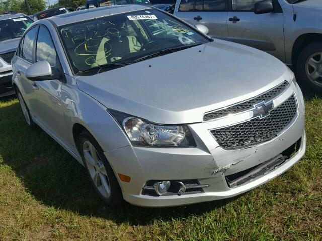 1G1PE5SB6E7165859 - 2014 CHEVROLET CRUZE SILVER photo 1