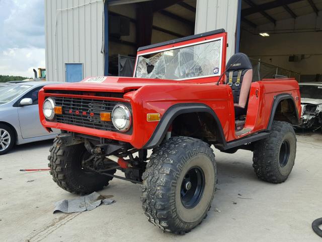 U15GLP88456 - 1972 FORD BRONCO RED photo 2