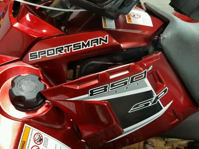 4XASXE850FA653648 - 2015 POLARIS SPORTSMAN 红色 照片 12