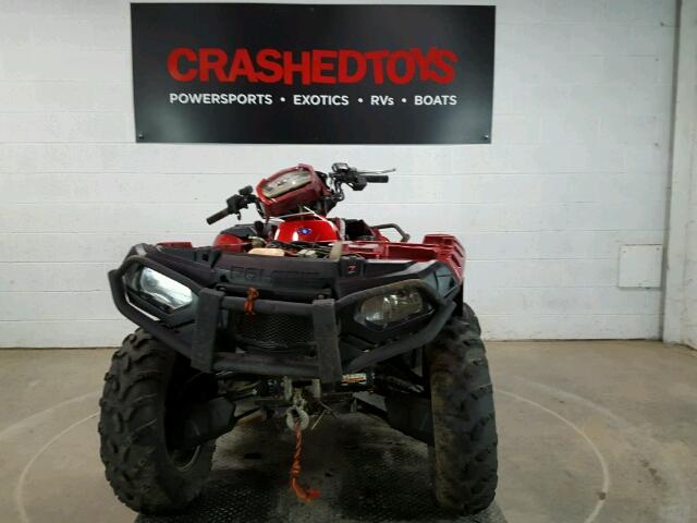 4XASXE850FA653648 - 2015 POLARIS SPORTSMAN 红色 照片 2