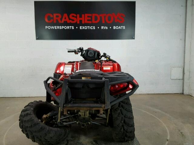 4XASXE850FA653648 - 2015 POLARIS SPORTSMAN 红色 照片 4