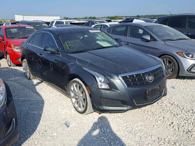 1G6AB5RX3D0135901 - 2013 CADILLAC ATS LUXURY GRAY photo 1