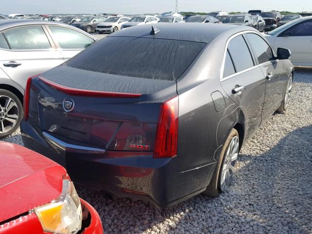 1G6AB5RX3D0135901 - 2013 CADILLAC ATS LUXURY GRAY photo 4