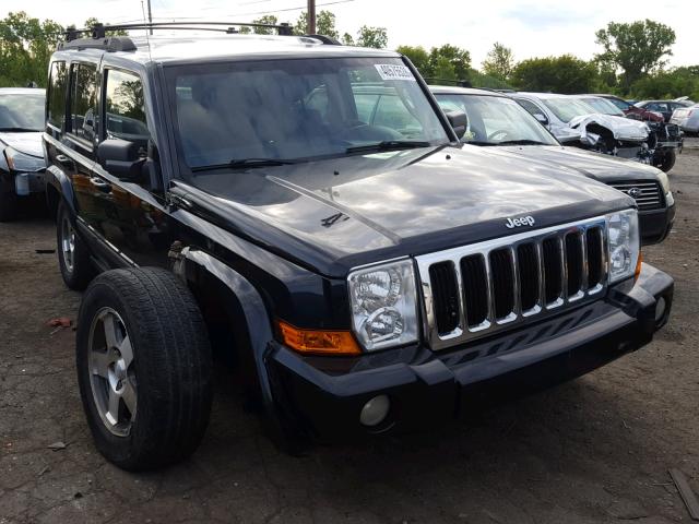 1J8HG48K19C541347 - 2009 JEEP COMMANDER BLACK photo 1