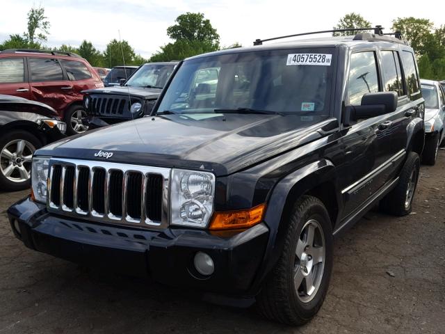 1J8HG48K19C541347 - 2009 JEEP COMMANDER BLACK photo 2