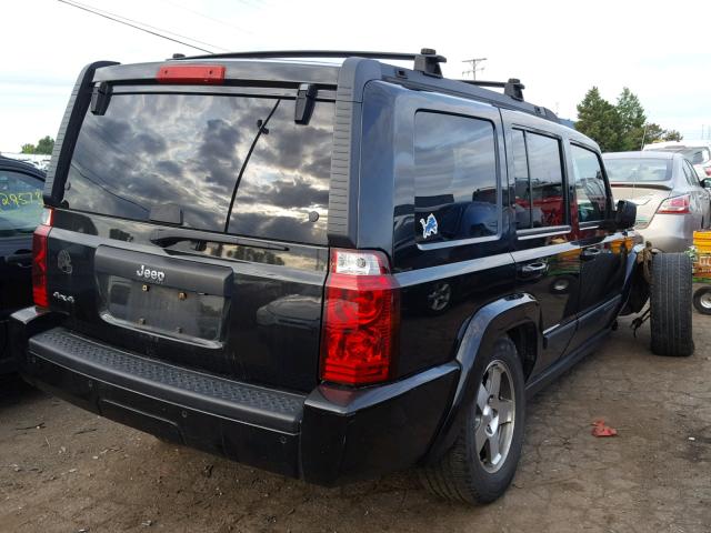 1J8HG48K19C541347 - 2009 JEEP COMMANDER BLACK photo 4