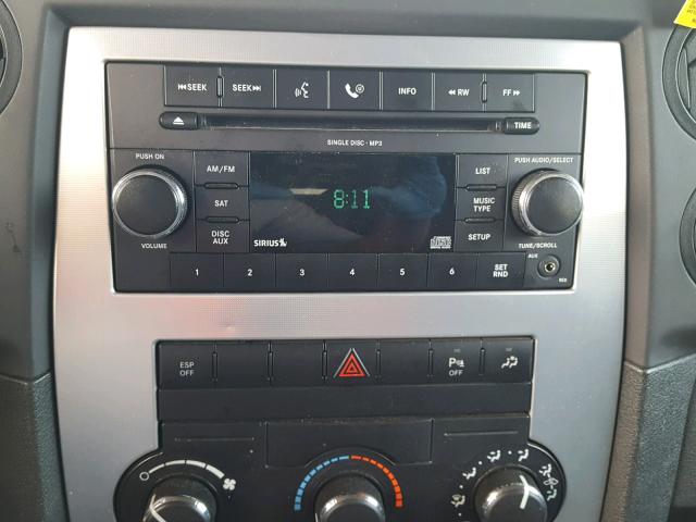 1J8HG48K19C541347 - 2009 JEEP COMMANDER BLACK photo 9