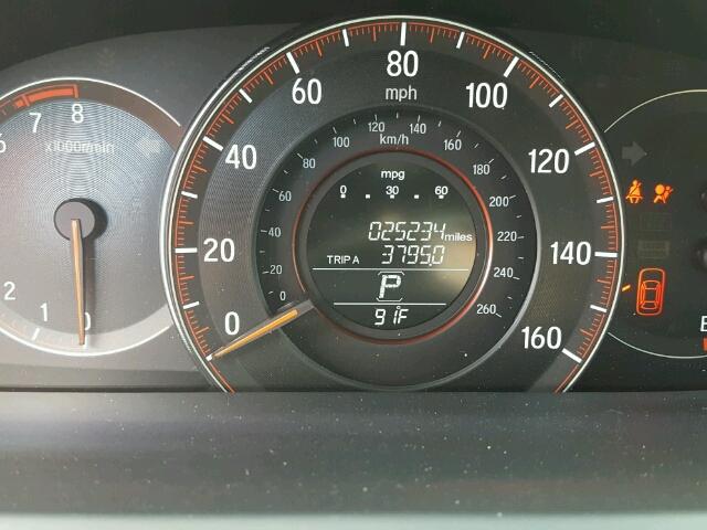 1HGCR2F52GA204063 - 2016 HONDA ACCORD SPO SILVER photo 8