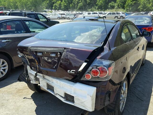 JTKDE3B75A0307267 - 2010 TOYOTA SCION TC 紫色 照片 4