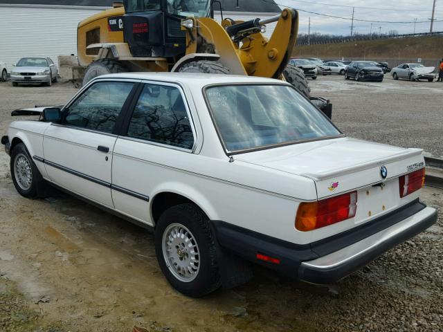 WBAAB5408G9680965 - 1986 BMW 325 E WHITE photo 3