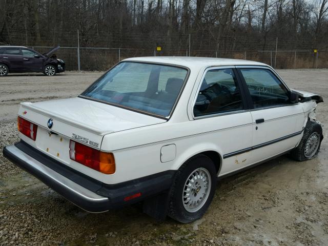 WBAAB5408G9680965 - 1986 BMW 325 E WHITE photo 4