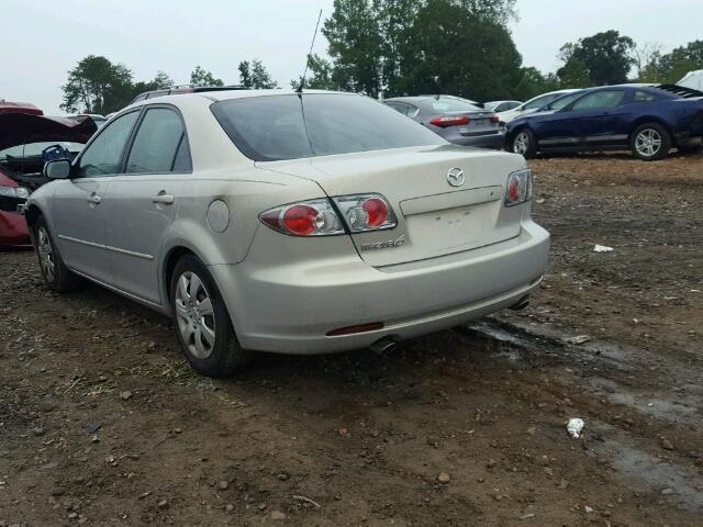 1YVHP80C075M25491 - 2007 MAZDA 6 I SILVER photo 3