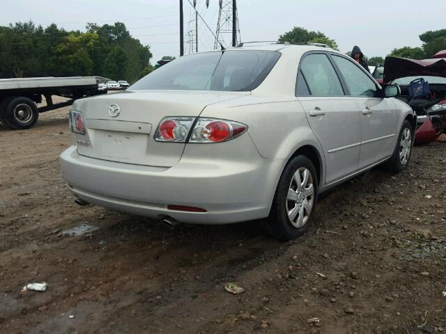 1YVHP80C075M25491 - 2007 MAZDA 6 I SILVER photo 4