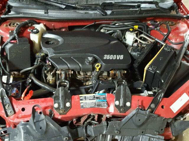 2G1WB58K279404966 - 2007 CHEVROLET IMPALA LS RED photo 7