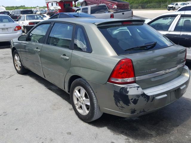 1G1ZT62835F319099 - 2005 CHEVROLET MALIBU MAX 绿色 照片 3