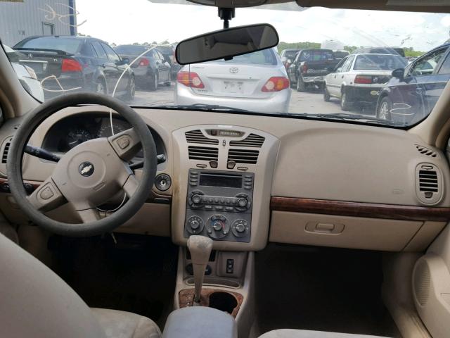 1G1ZT62835F319099 - 2005 CHEVROLET MALIBU MAX 绿色 照片 9