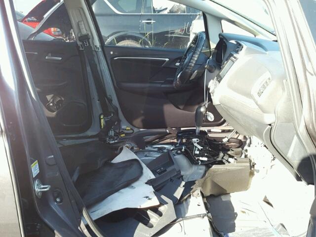 3HGGK5H83FM785105 - 2015 HONDA FIT GRAY photo 5